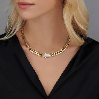 Çağla X Ema 9 Mm Piramit Gurmet Zincir - Semih Haşhaş Kuyumculuk (1)