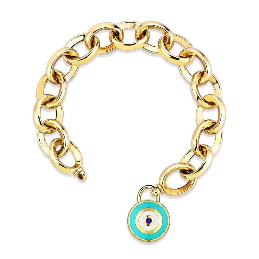 Cetaş Açılır-Kapanır Nazar Kilitli Dilek Bilekliği - CETAŞ