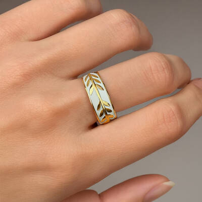 Cetaş Olivia Beyaz Mineli Yüzük - Cetaş (1)