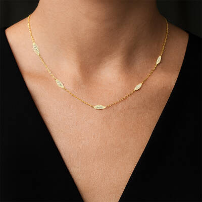 Cetaş Olivia Sedef Mineli Kolye - 2