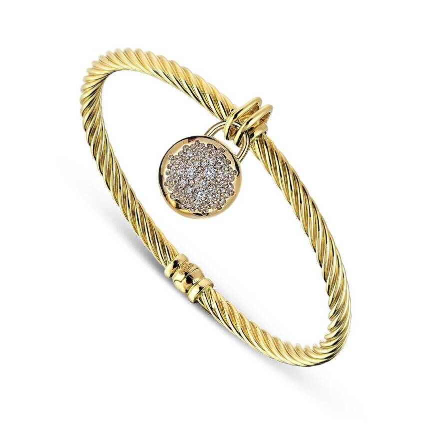 Cetaş Taşlı Kilit Kelepçe Bilezik - CETAŞ