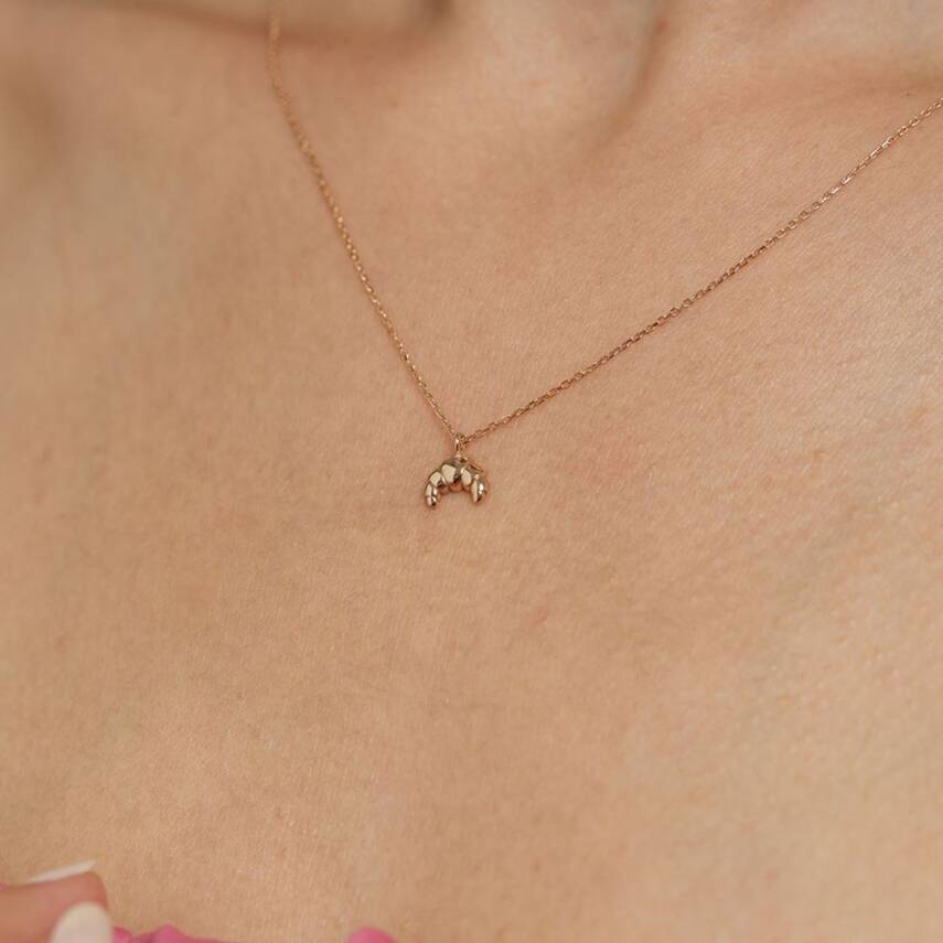 Kruvasan Altın Kolye - Semih Haşhaş Kuyumculuk