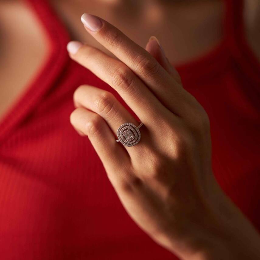 Oval Baget Altın Yüzük - Semih Haşhaş Kuyumculuk