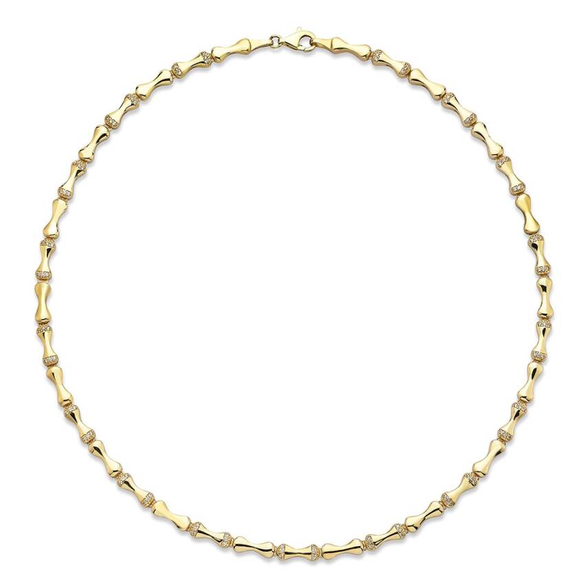 Taşlı Kemik Altın Kolye - Semih Haşhaş Kuyumculuk (1)